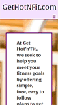 Mobile Screenshot of hotnfit.com
